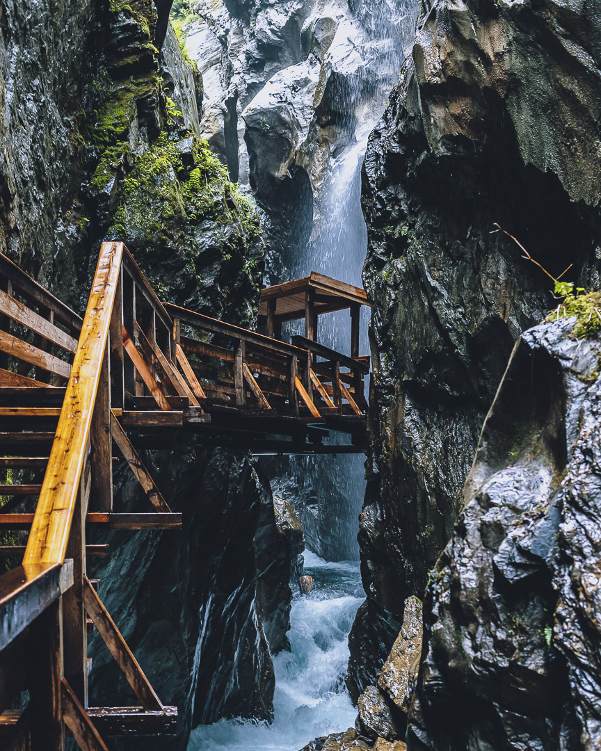 Regentag in der Sigmund Thun Klamm